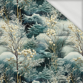 WINTER FOREST VZ. 3 - looped knit fabric