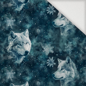 WINTER WOLF VZ. 1 - Woven Fabric for tablecloths