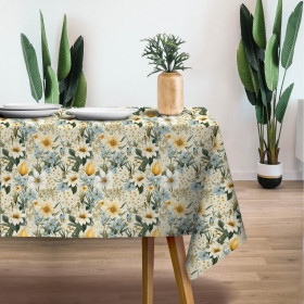SPRING FLOWERS PAT. 3 - Woven Fabric for tablecloths