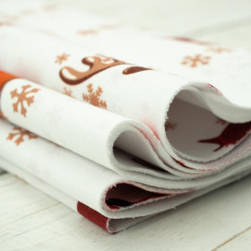 SANTA’S CARRIAGE / white - looped knit 