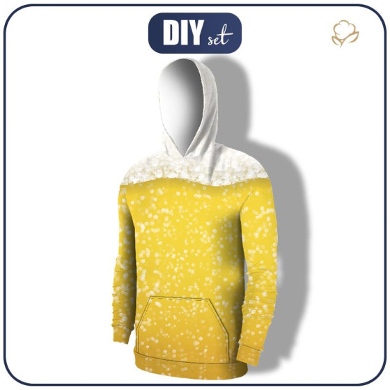 MEN’S HOODIE (COLORADO) - BEER - sewing set