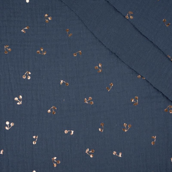 GOLDEN CHERRIES / jeans - Cotton muslin