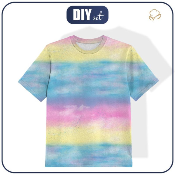 KID’S T-SHIRT - RAINBOW OCEAN pat. 1 - single jersey 