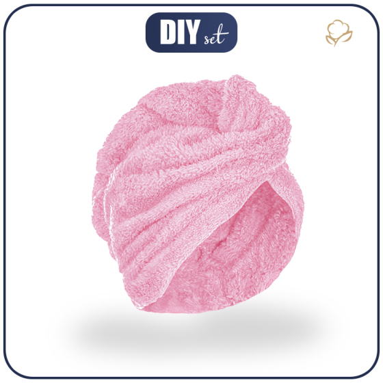 HAIR TURBAN - POWDER PINK
