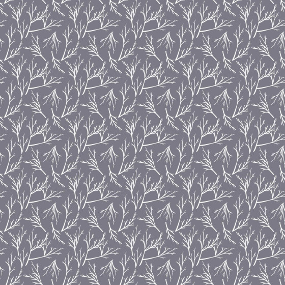 TWIGS pat. 2 (WINTER TIME) / grey