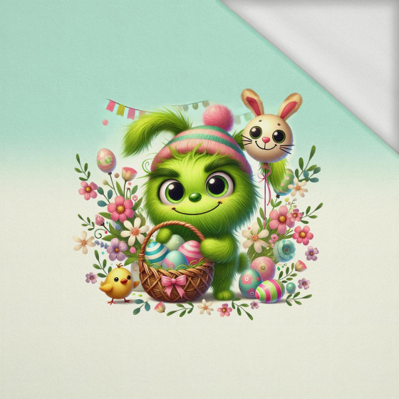 FUNNY EASTER WZ. 2 - panel (75cm x 80cm) looped knit