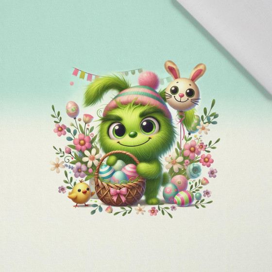 FUNNY EASTER WZ. 2 - panel (75cm x 80cm) Cotton woven fabric