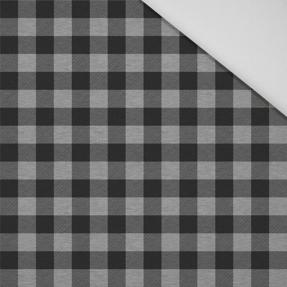 CHECK VICHY - MELANGE LIGHT GRAY - Panama 220g