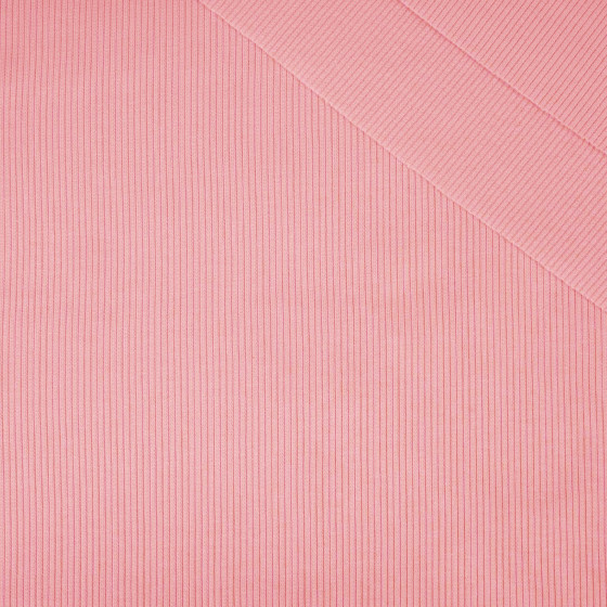 D-203 apricot - Ribbed knit fabric