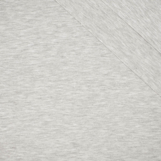 D-20 MELANGE LIGHT GRAY - t-shirt with elastan TE210