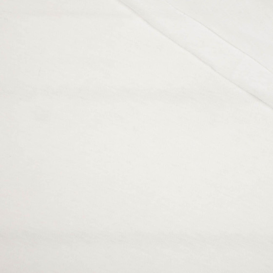 D-01 WHITE - T-shirt knit fabric 100% cotton T140