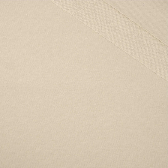 D-207 STRAW BEIGE - looped knitwear with elastan 