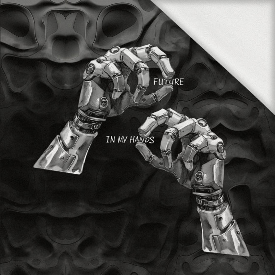 ROBOT wz.14 -  PANEL (60cm x 50cm) looped knit fabric with elastane ITY