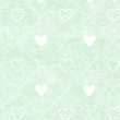 HEARTS AND RHOMBUSES / vinage look jeans (mint)