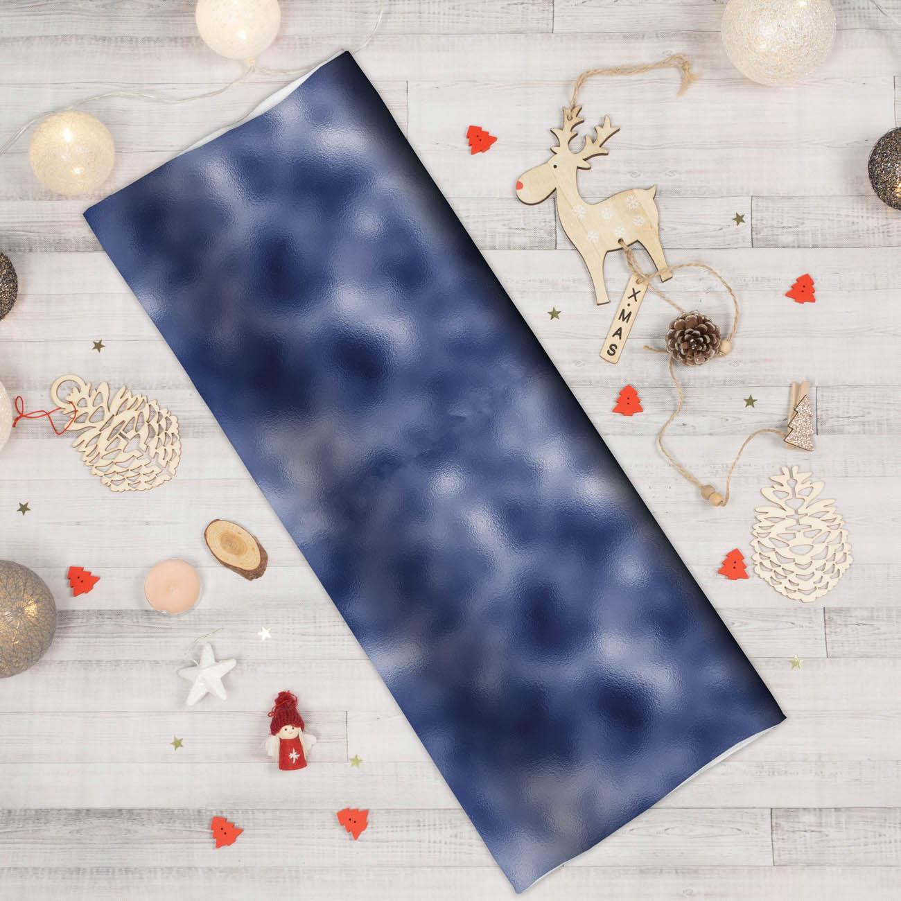 FROST m. 3 / blau (AUF GLAS GEMALT)