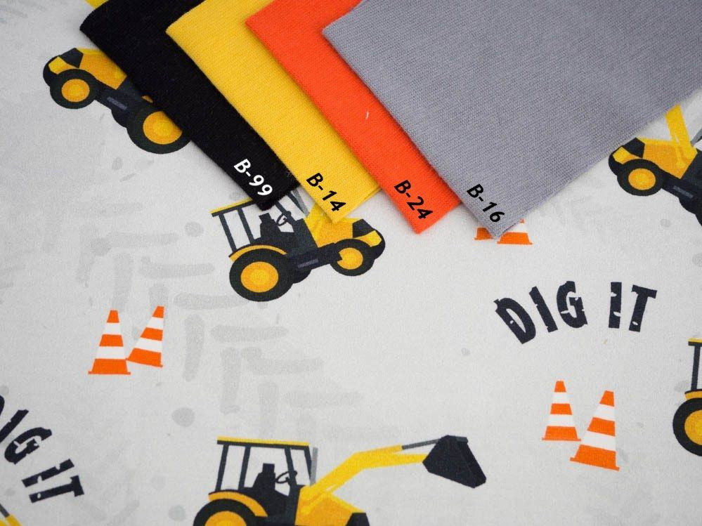 BAGGER - bio single jerset mit Elastan Sommersweat