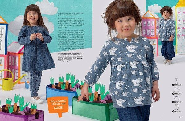 Ottobre Kids 4/2016 + englischsprachige Anweisung