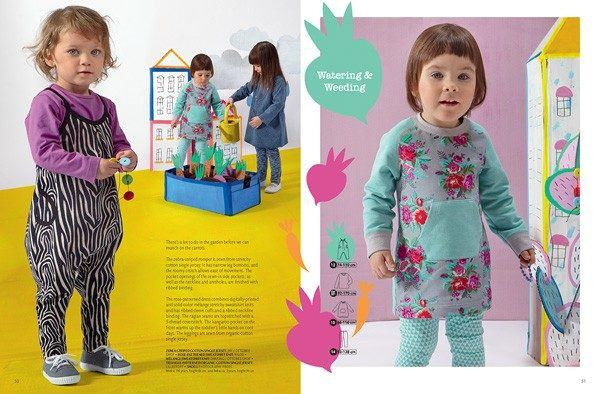 Ottobre Kids 4/2016 + englischsprachige Anweisung