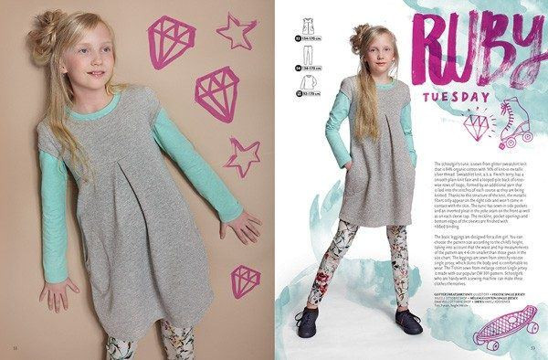 Ottobre Kids 4/2016 + englischsprachige Anweisung