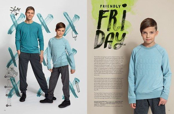 Ottobre Kids 4/2016 + englischsprachige Anweisung