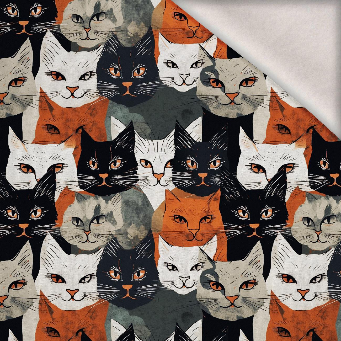 ANIMALS WZ.4 - Wintersweat angeraut mit Elastan ITY