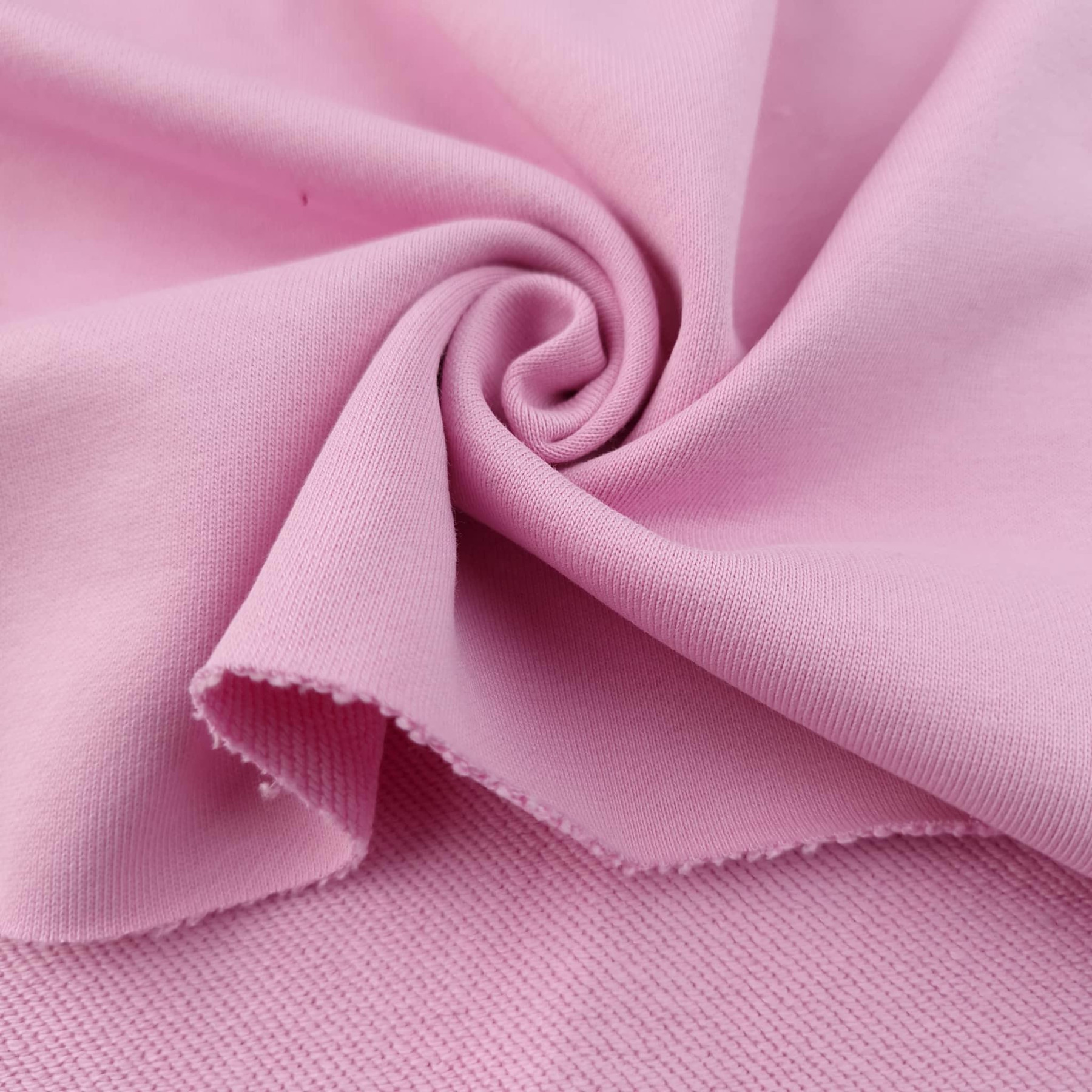 Diagonal-French Terry / HEAVY 450g - BARBIE PINK (M-177)