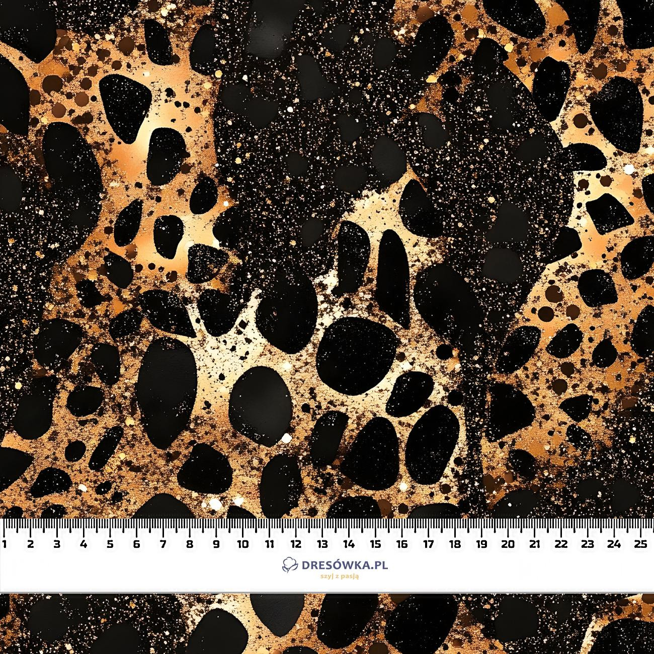 BLACK & GOLD GLAMOUR wz. 2- Polster- Velours