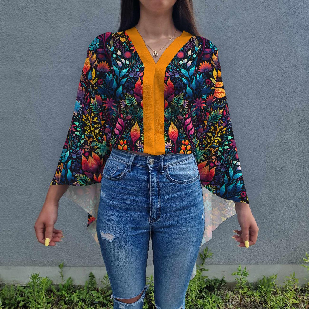 PAREO - COLORFUL LEAVES m. 2 - Nähset 
