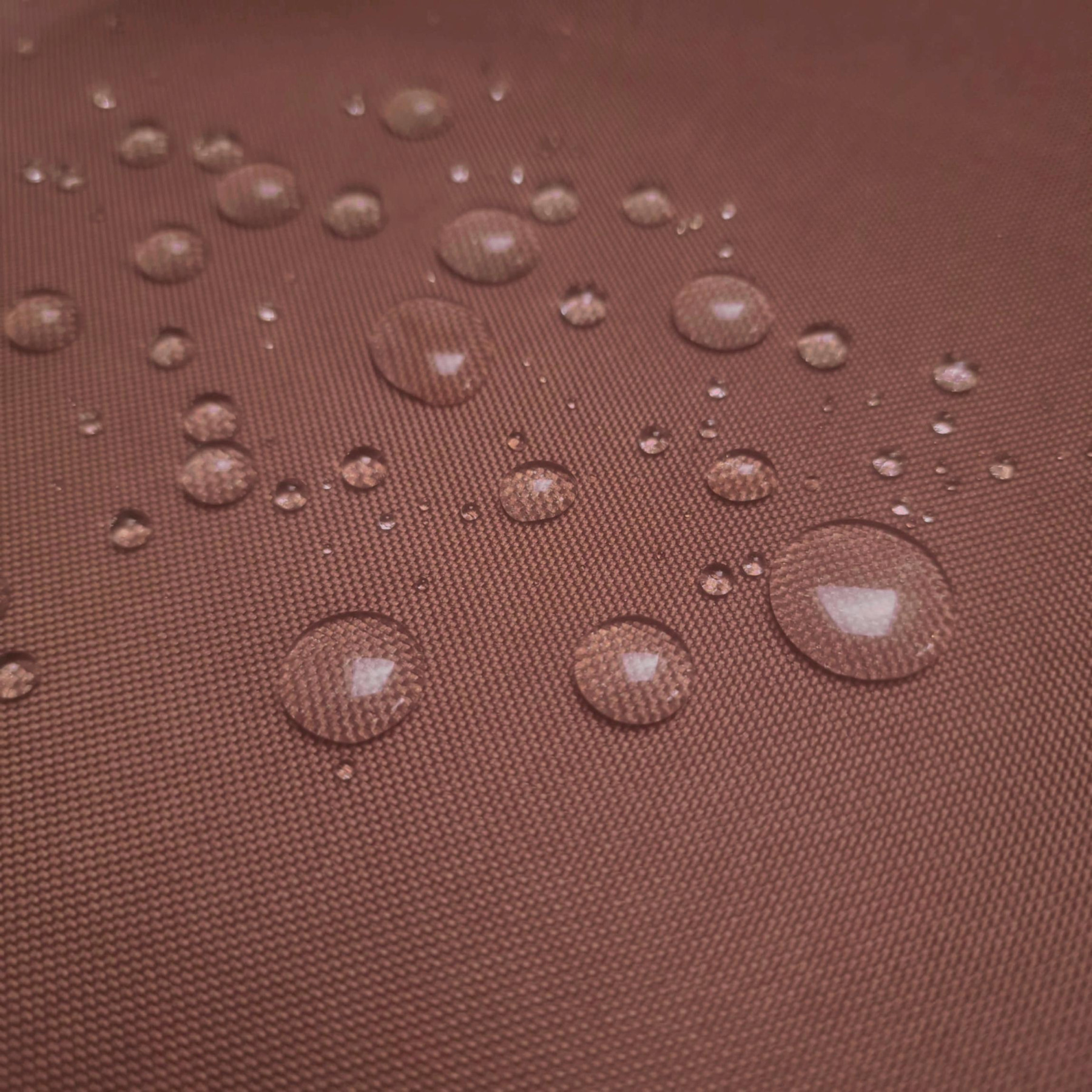 Wasserabweisende Webware - SCHOKOLADENFARBE 