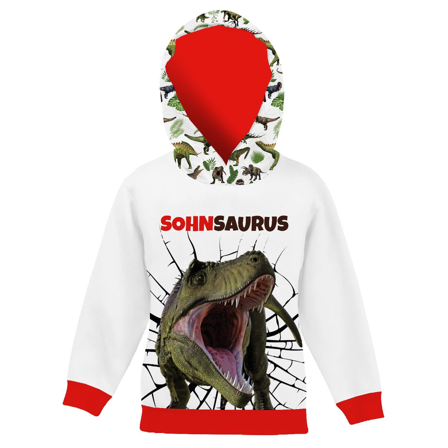 KINDER HOODIE (ALEX) - SOHNSAURUS - Nähset