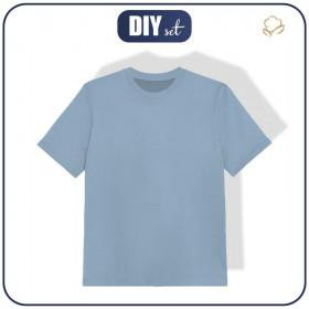 KINDER T-SHIRT (128/134) - B-06 SERENITY - Single Jersey 