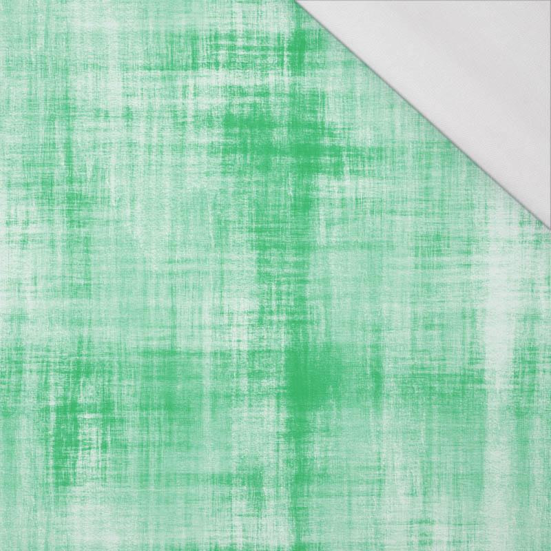 ACID WASH MS. 2 (grün) - bio single jerset mit Elastan  Sommersweat