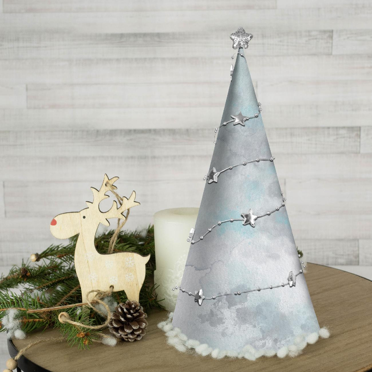 WEIHNACHTSBAUM - SCHNEESTURM (WINTER IN DER STADT) - DIY IT'S EASY