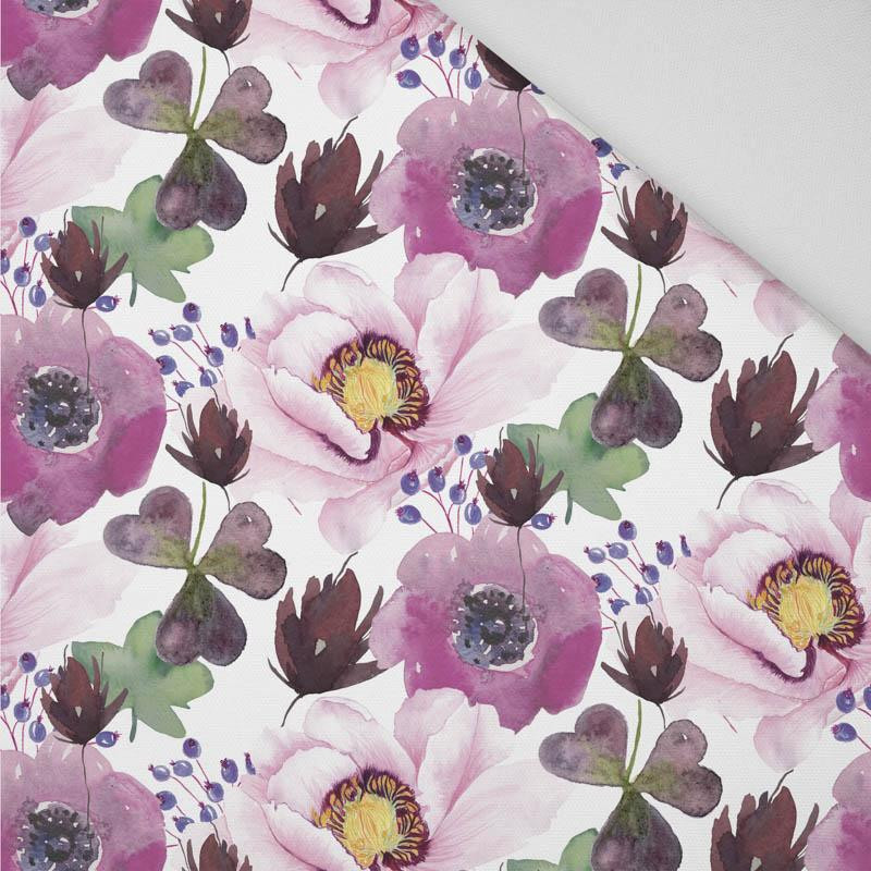 BLUMEN UND KLEEBLÄTTER (AUF DER WIESE) - HOME DECOR PREMIUM Webware