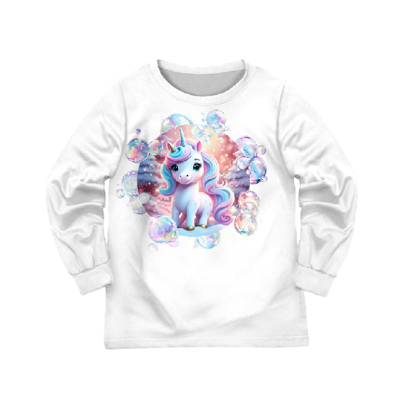 KINDERPYJAMAS "MIKI" - SWEET UNICORN - Nähset