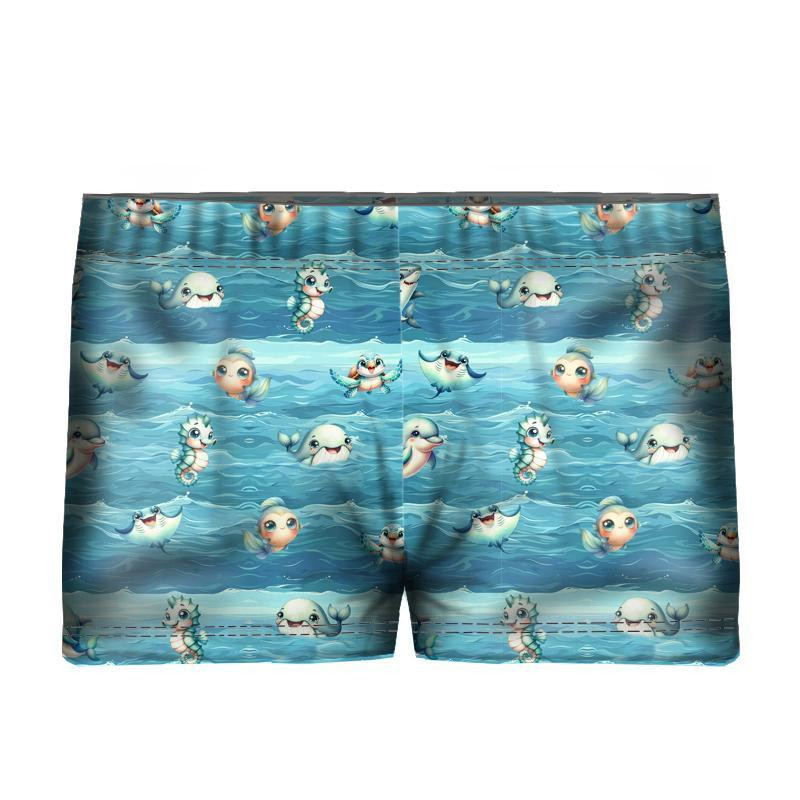 Jungen Badehose (134-140)- SEA ANIMALS M. 1