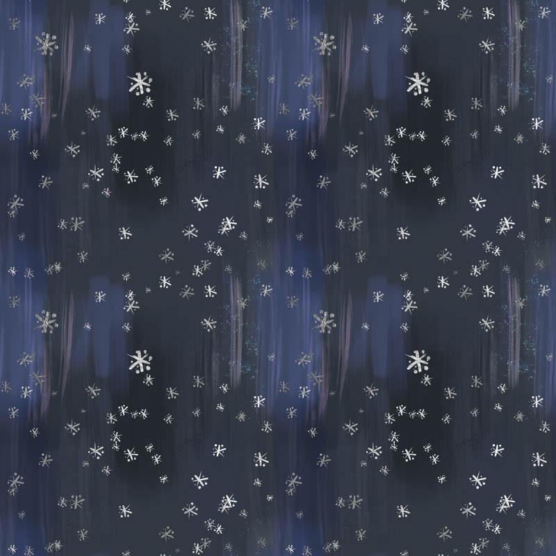 SCHNEEHIMMEL / navy (VERZAUBERTER WINTER)