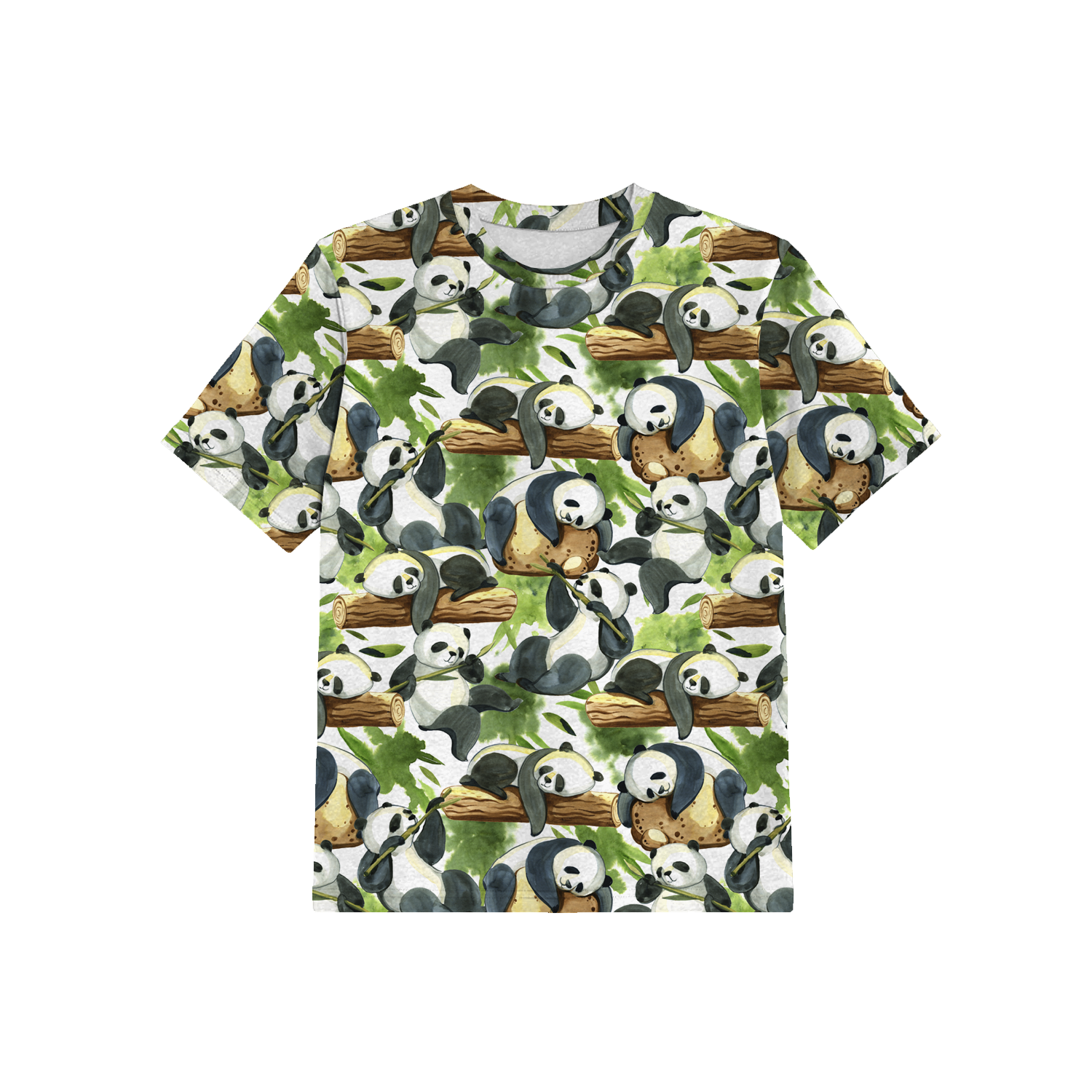 2-PACK - KINDER T-SHIRT - PANDAS UND DINO - Nähset