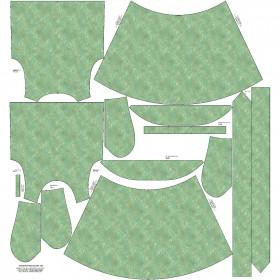 KLEID "EMMA" XL - LIBELLEN M.2 (LIBELLEN UND PUSTEBLUMEN) - Viskosejersey mit Elasthan 