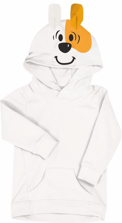 KINDER HOODIE "PARIS" (158/164) - HUND - Nähset 