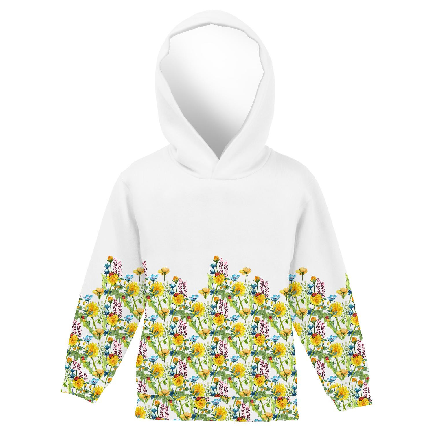 KINDER HOODIE (ALEX) - MARIENKÄFER AUF DER WIESE (AUF DER WIESE) - Nähset