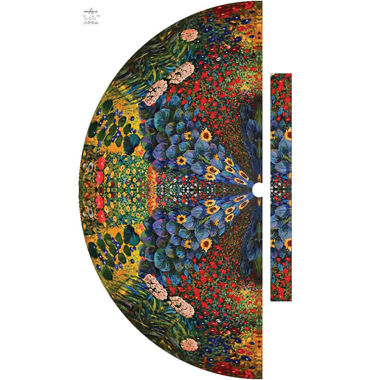 FARM GARDEN WITH SUNFLOWERS (Gustav Klimt) - Maxirock Panel