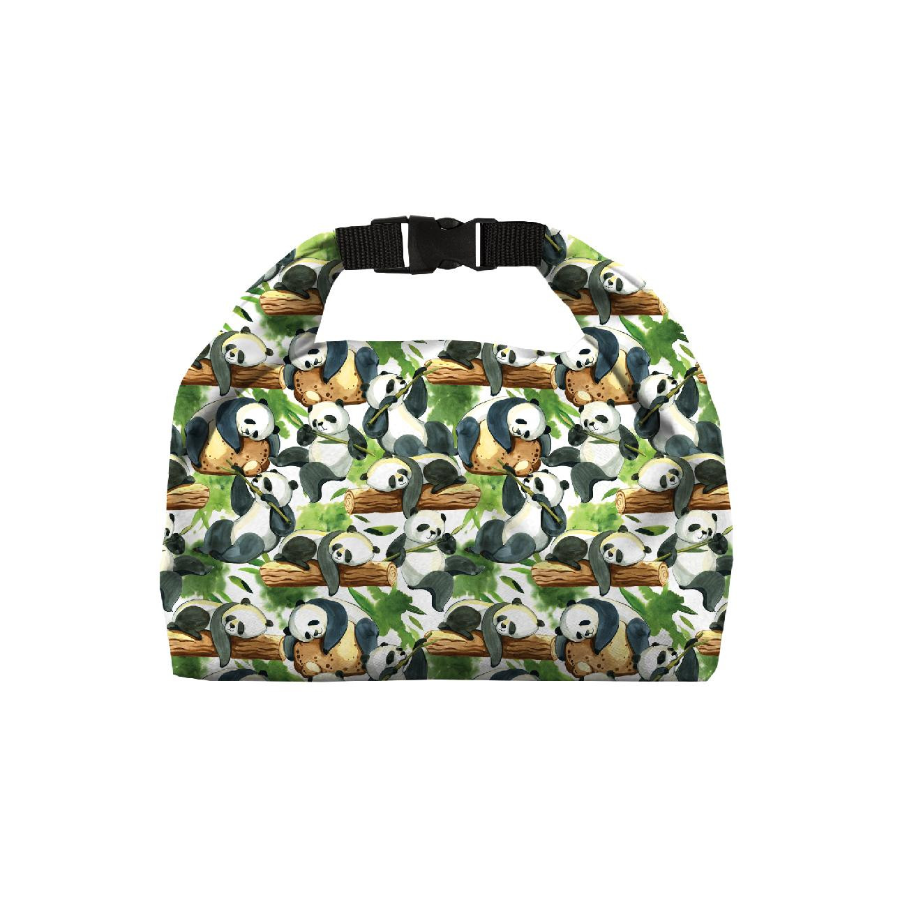 SCHÜLERPAKET - PANDAS AUF BAMBUSSEN - Nähset