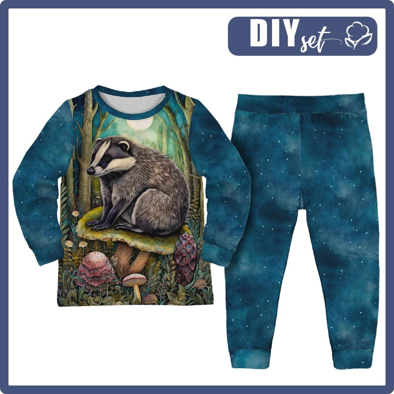 KINDERPYJAMAS "MIKI" - BOHO BADGER - Nähset