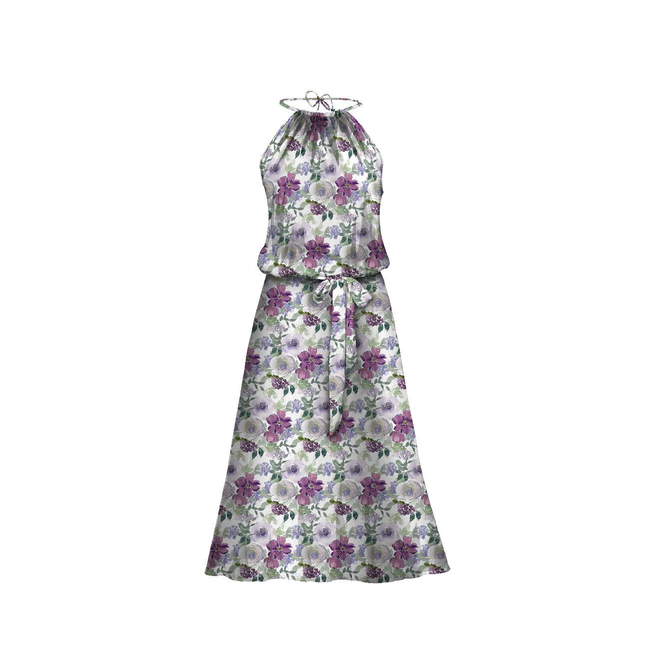 KLEID "DALIA" MAXI - AQUARELL BLUMEN Ms. 3 - Nähset 