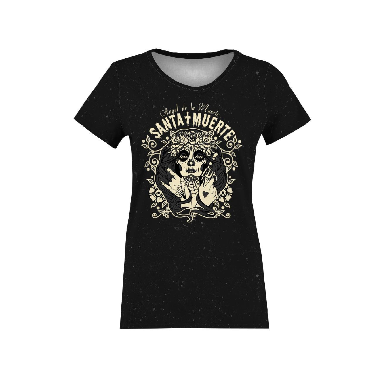 DAMEN T-SHIRT - SANTA MUERTE - Nähset