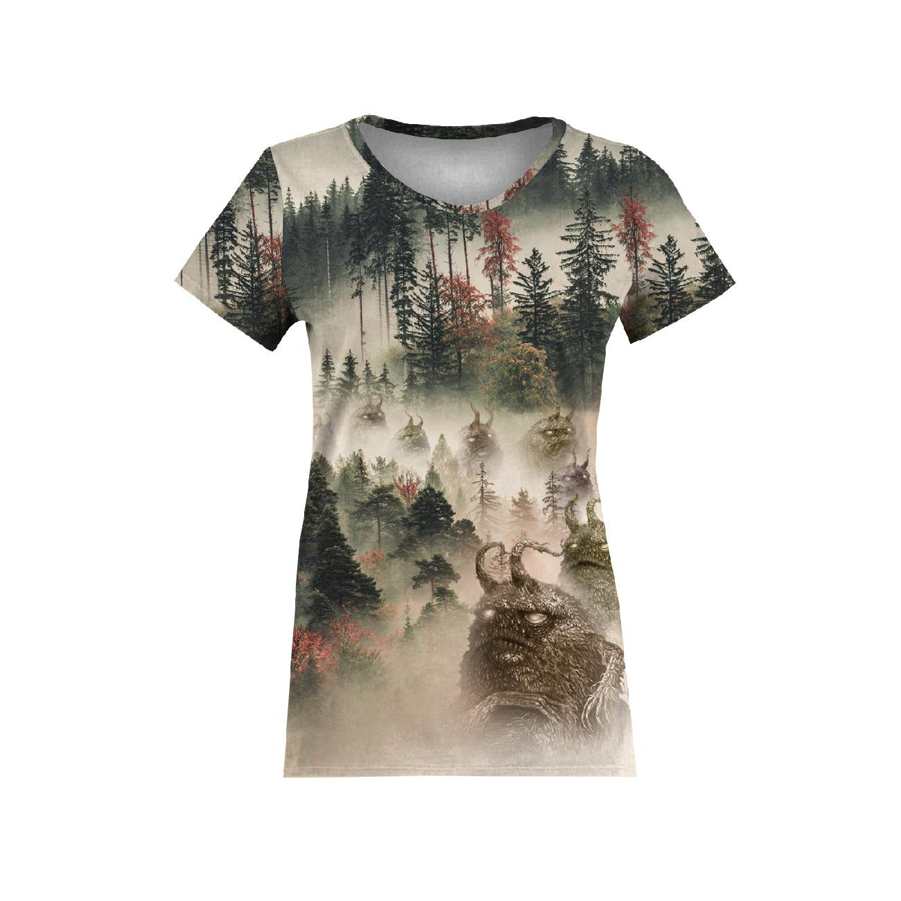 DAMEN T-SHIRT - WĘDROWCY LOSU BIESTER - Nähset