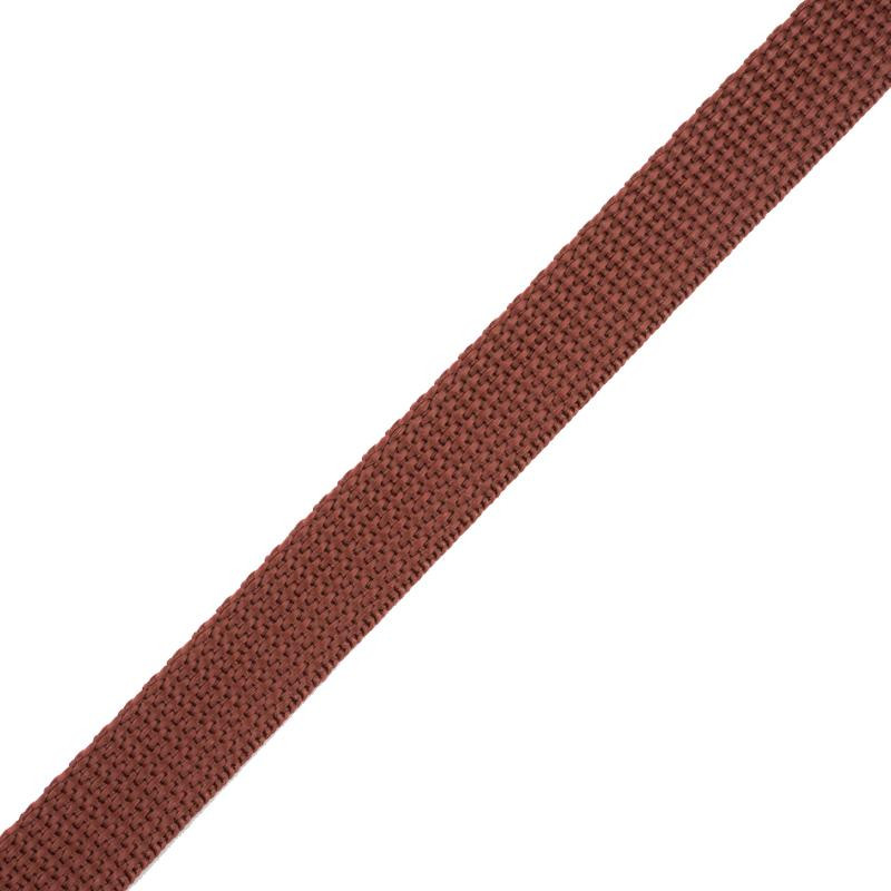 Gurtband 15mm - braun