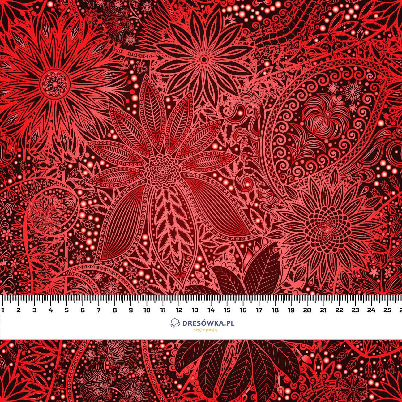 ROTE SPITZE - leichte Maschenware angeraut