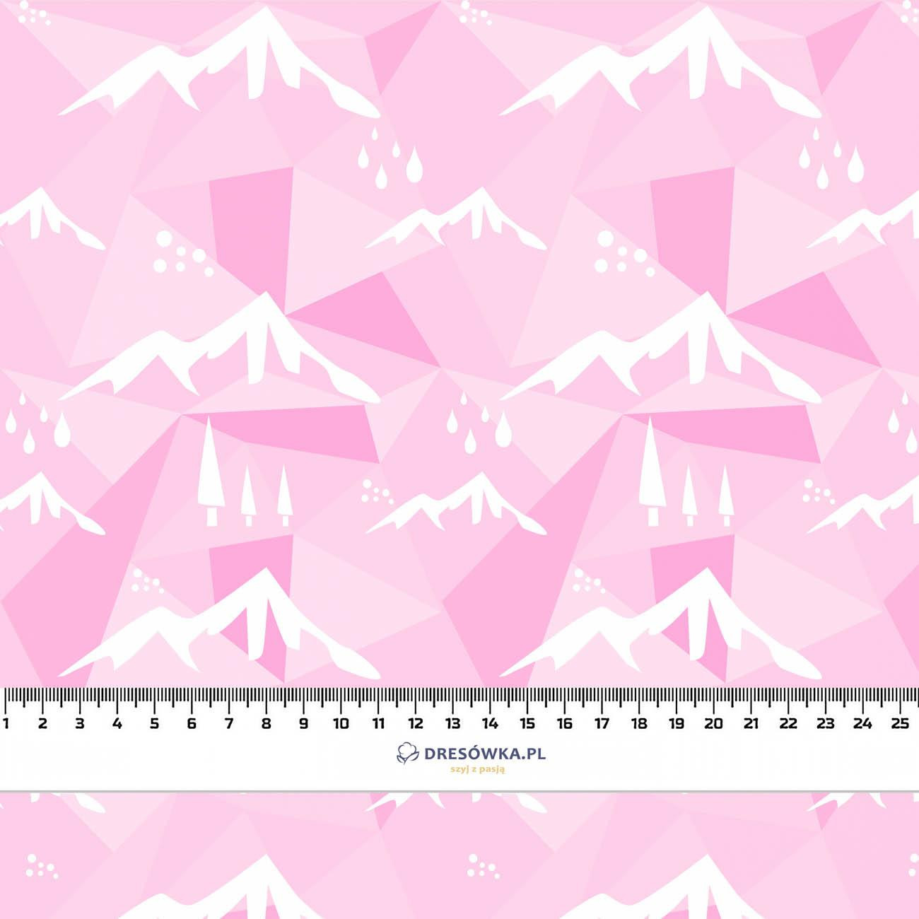 GEBIRGE (Adventure) / rosa - Viskose Jersey